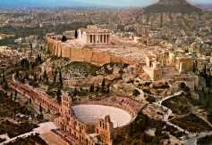 The Acropolis of Athens, with the Parthenon (click to see larger image)