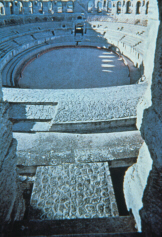 Interior of the Colosseum (click to see larger image)