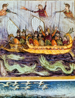 The Storm, Book 1 of The Aeneid (click to see larger image)