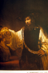 Aristotle by Rembrandt (click to see larger image)