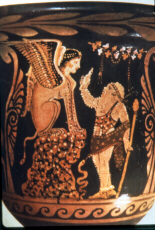 Scene from a satyr play (click to see larger image)
