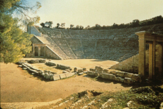 Theatre at Epidaurus (click to see larger image)