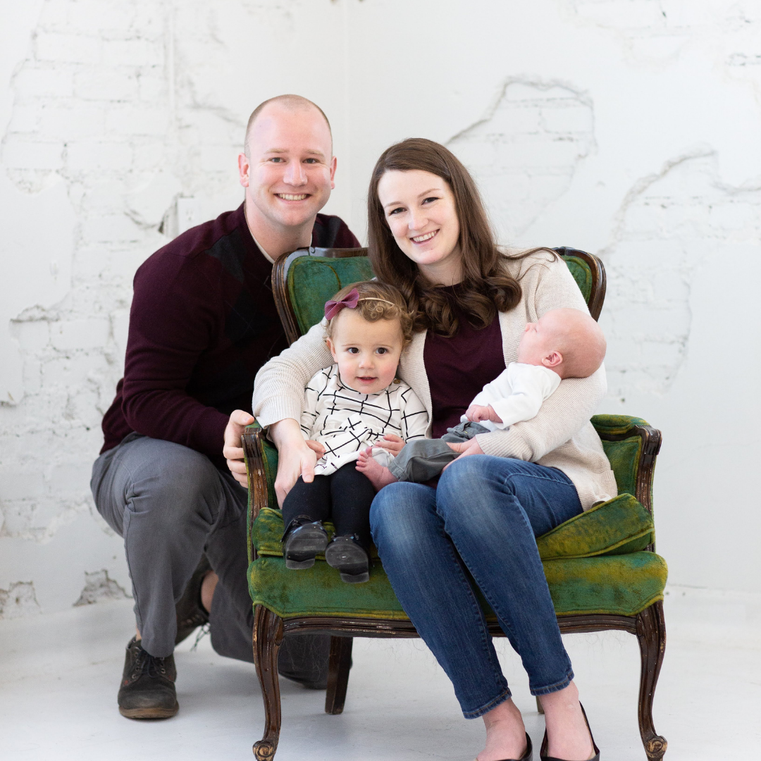 Ashley Sullivan and her family