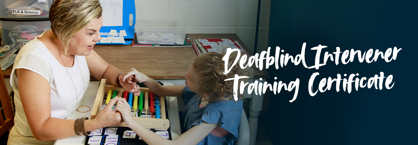 Deafblindness Intervener Training Certificate