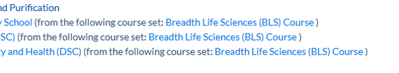 following-course-set