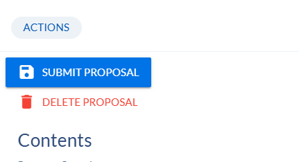 submit proposal button