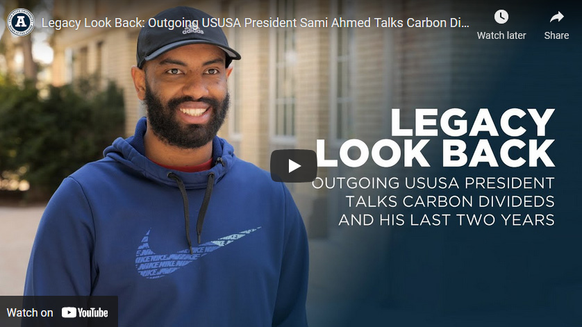 USUSA President Sami Ahmed Talks Carbon Dividends, Looks at Legacy Left Behind