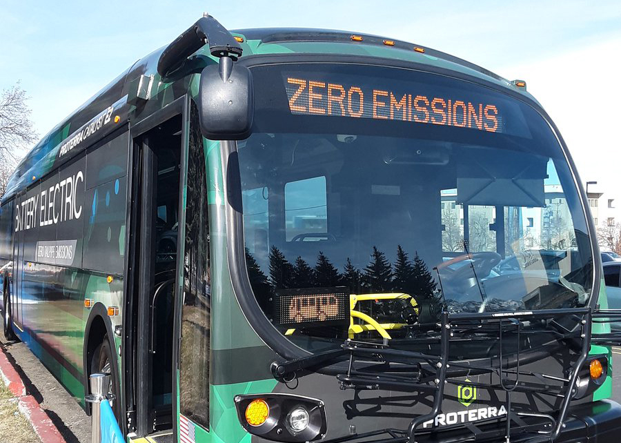 Demonstration at USU furthers consideration of electric buses on campus