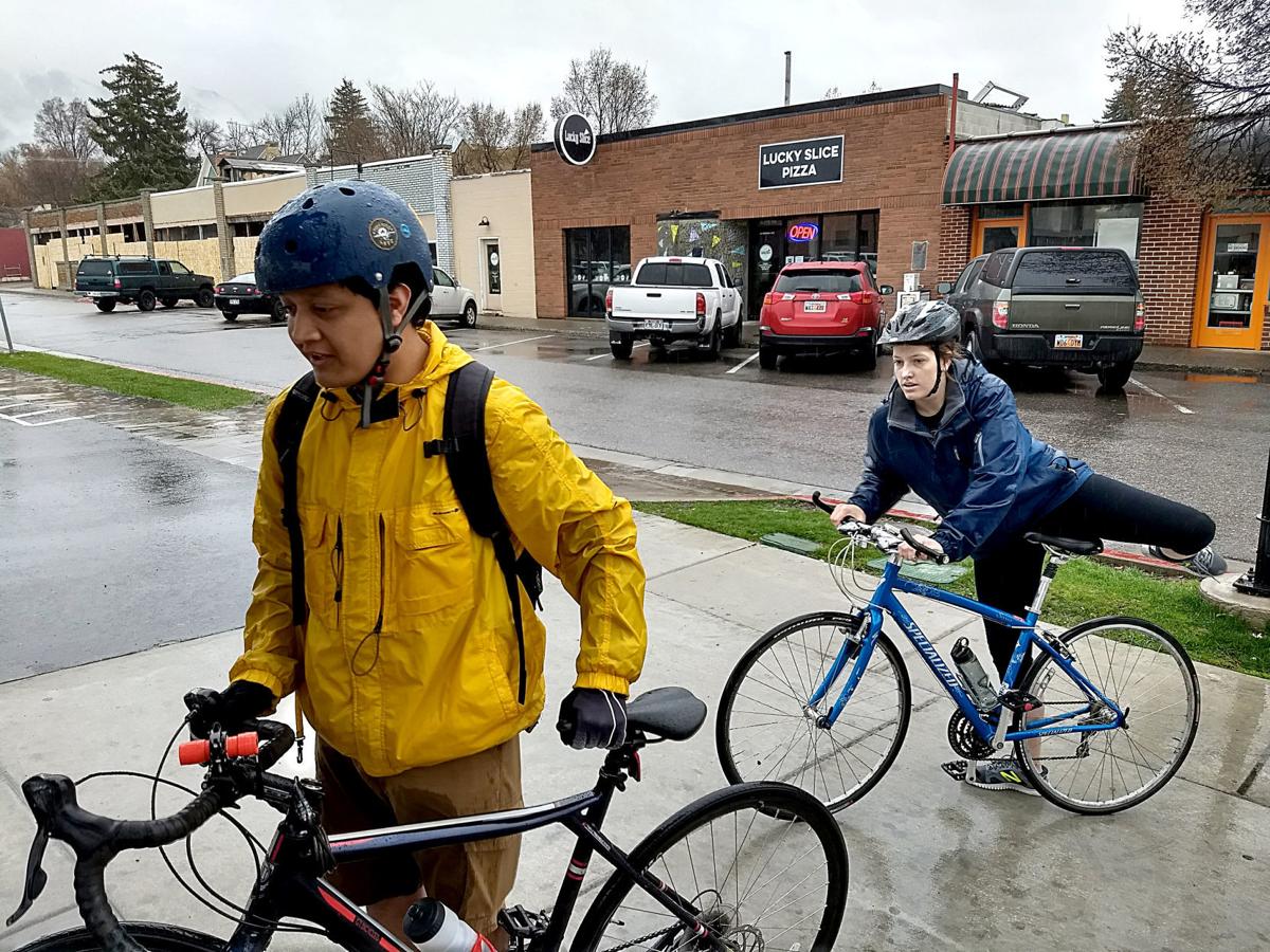 Riders Brave Rain for Bicycle Scavenger Hunt