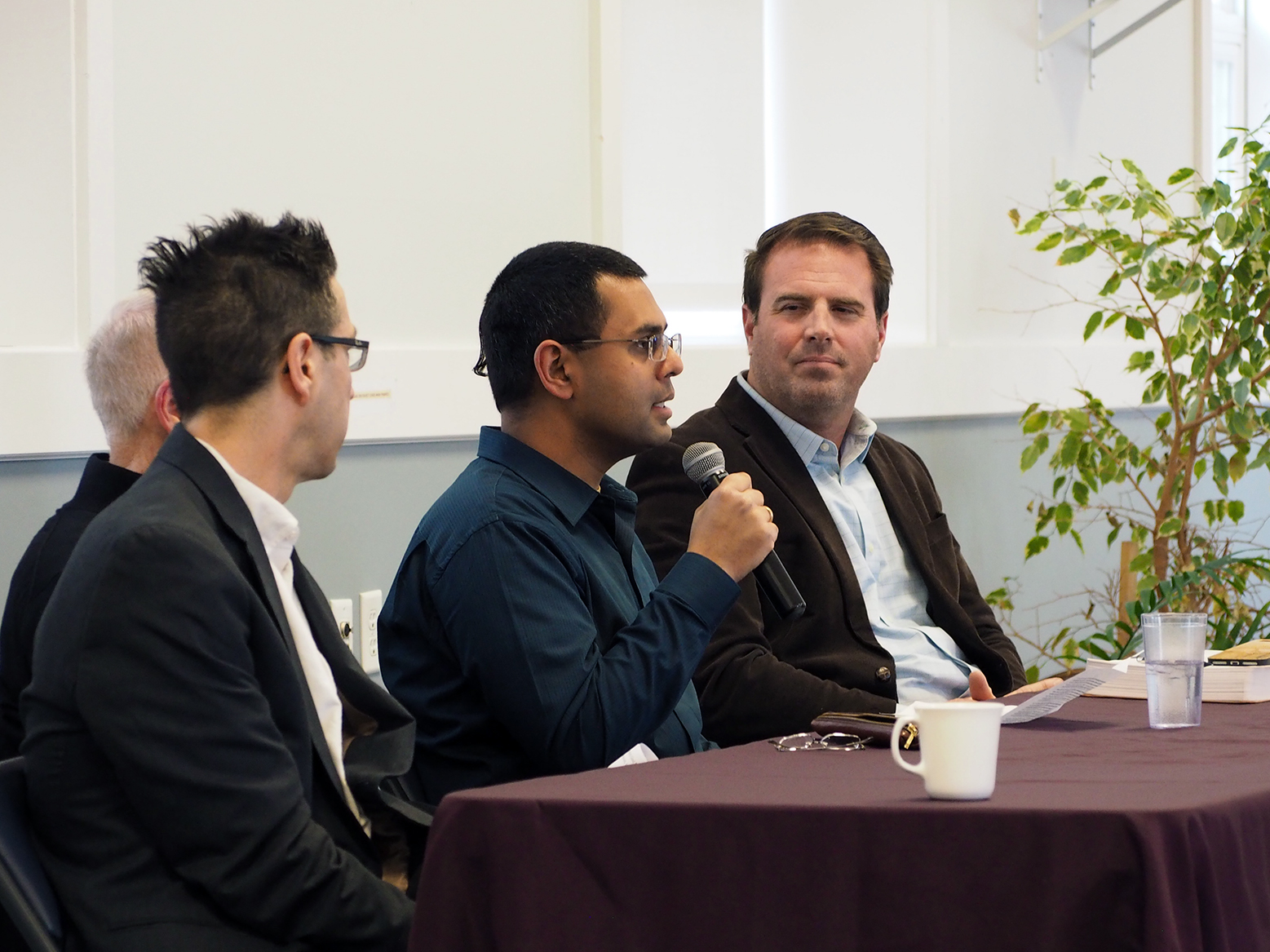 Representatives from different faiths in the valley discuss air quality