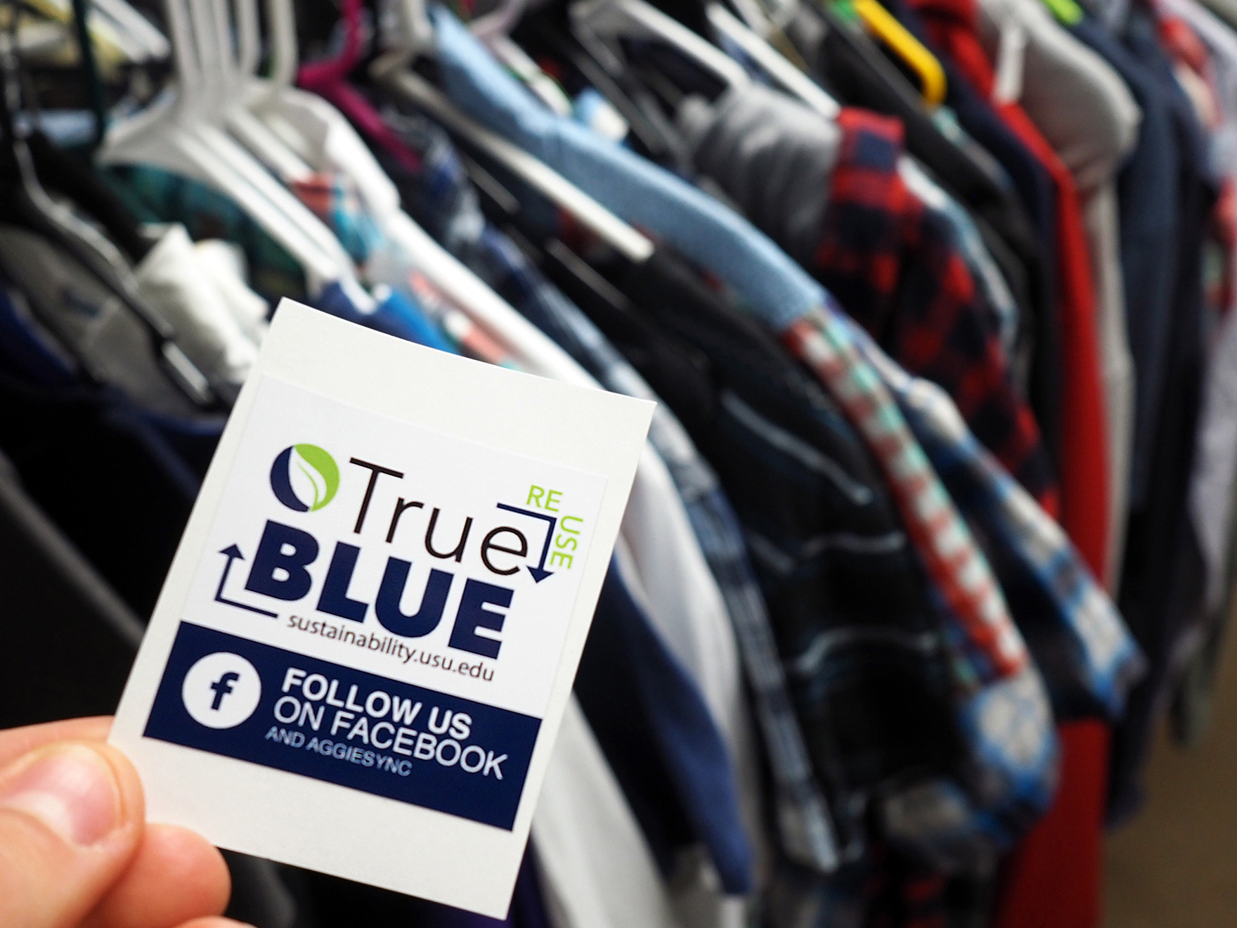 USU Sustainability Opens True Blue Reuse Thrift Store