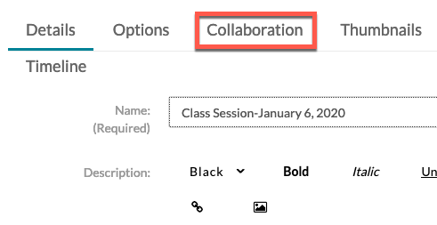 My Media Collaboration