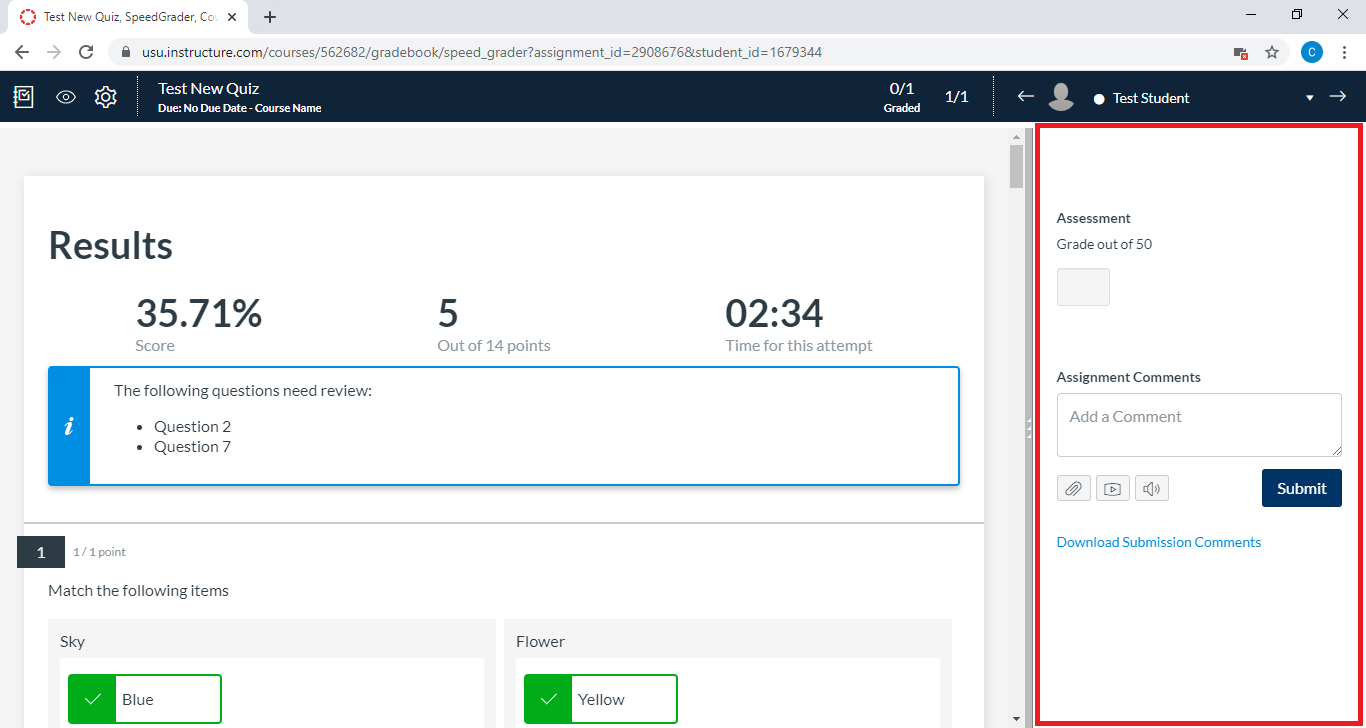 attachments, a/v recordings, and comments