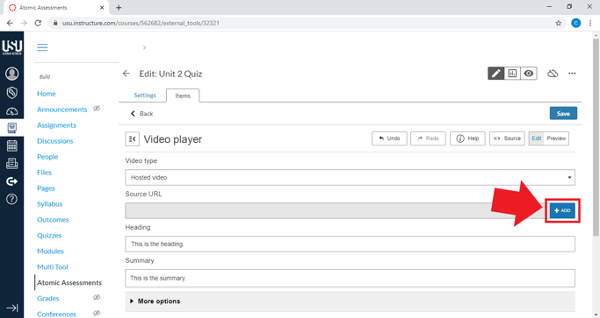 Select add under source url