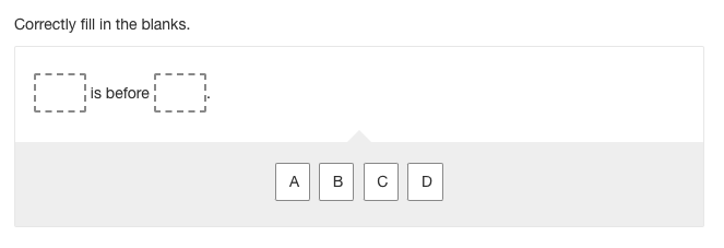 match all possible responses example