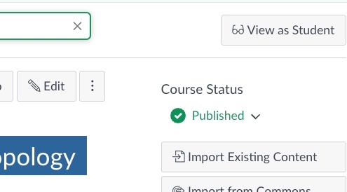 Publish Canvas Course | Teach