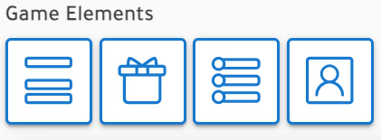 game elements module icons