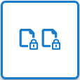 icon of two files with lock icons indicating due dates for assignments