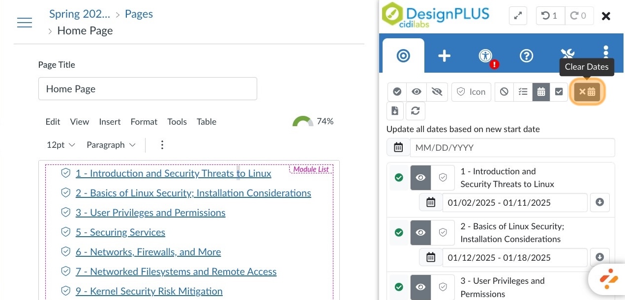 X Calendar icon highlighted in orange. 