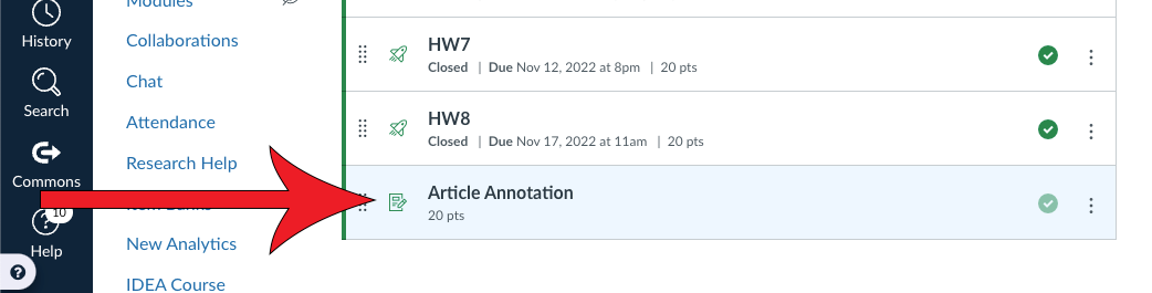 How to Grade a Hypothesis Assignment in Canvas | Teach