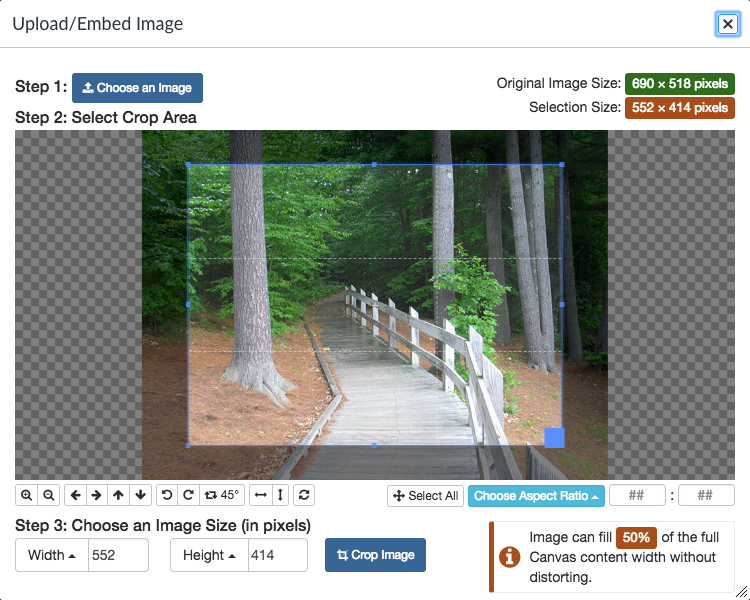 Upload and Embed Image Tool