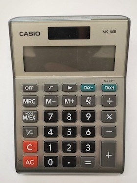 Basic Casio Calculator