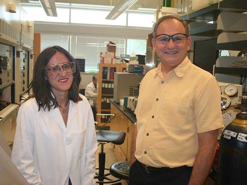 Biochemists in USU Lab