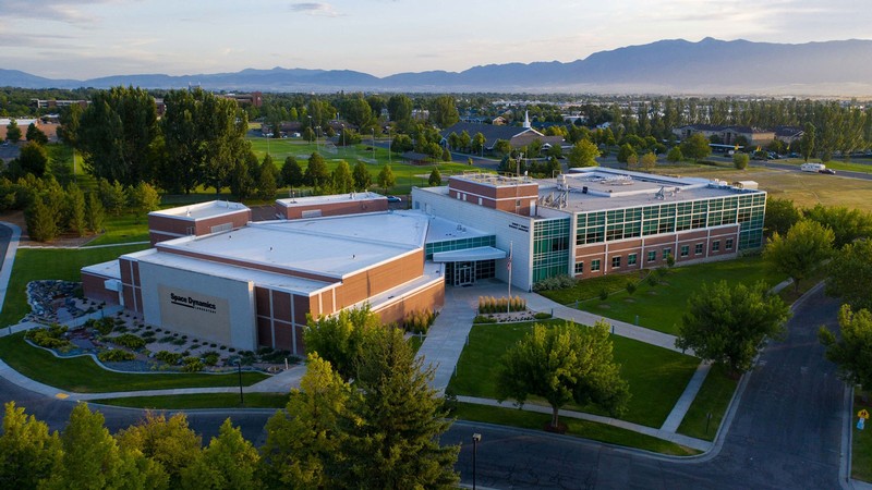 Space Dynamics Lab's North Logan campus.
