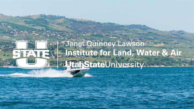 Bear Lake. Text Reads: Institute for Land, Water and Air.