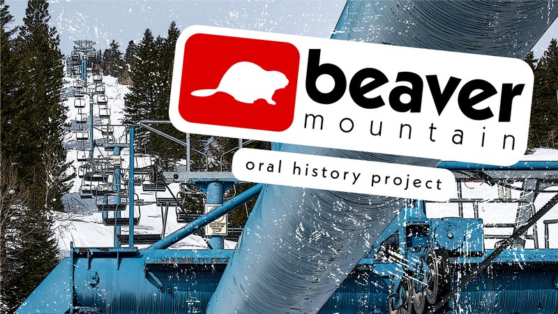Text Reads: Beaver Mountain Oral History Project