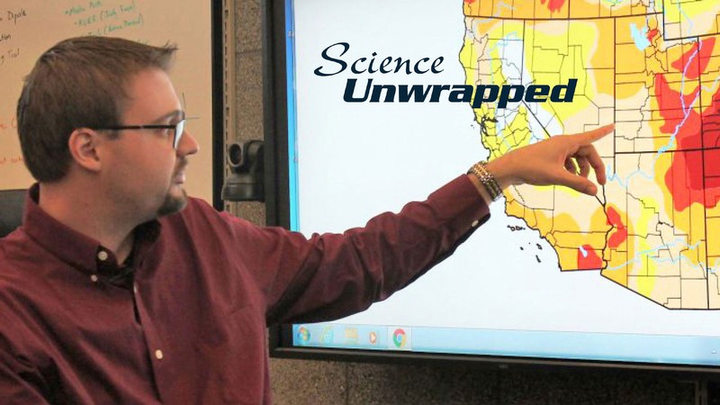 Text Reads: Science Unwrapped.