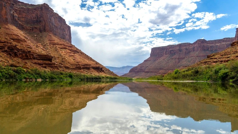 A river.