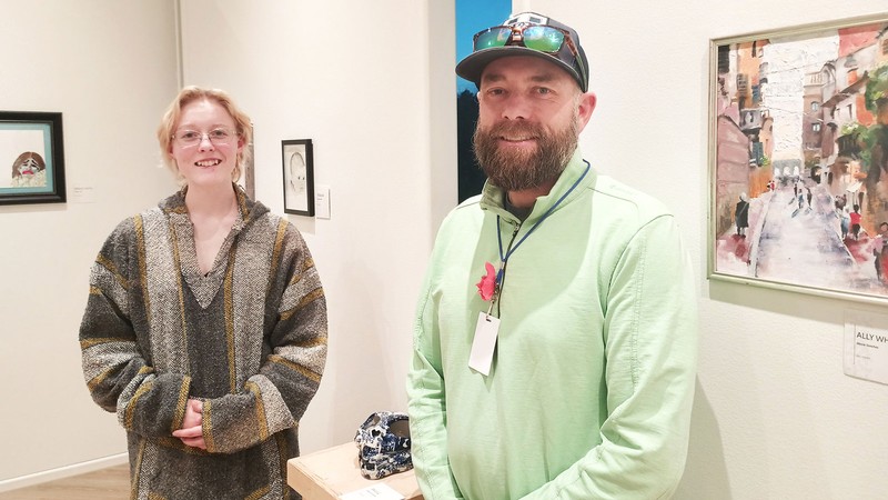 Ambria Hutchings and Dave Christopherson.