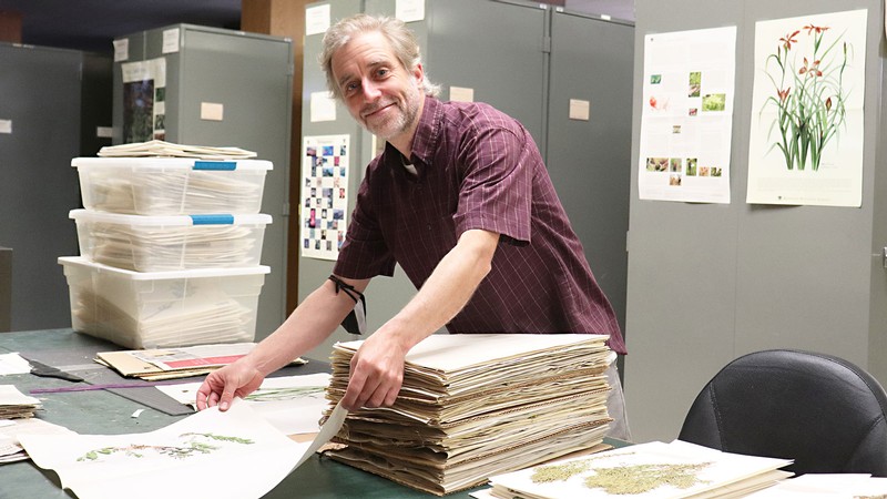USU plant biologist Carl Rothfels.