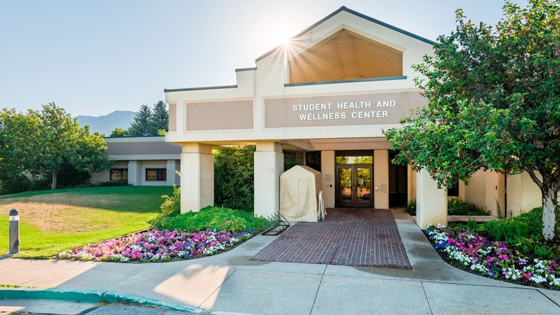 The Student Health and Wellness Center on USU's Logan campus.