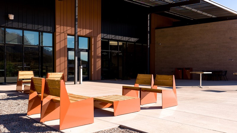 The USU Moab campus building.