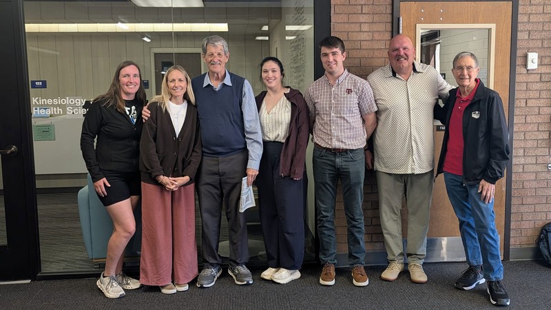 A group of people posing for a photo.