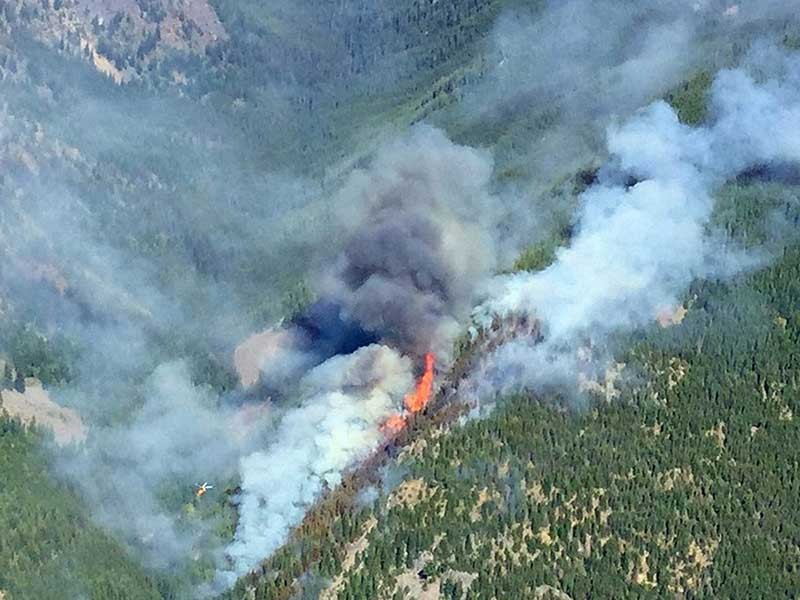Diamond Creek, Washington wildfire
