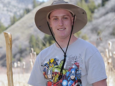 USU student Troy Shumway