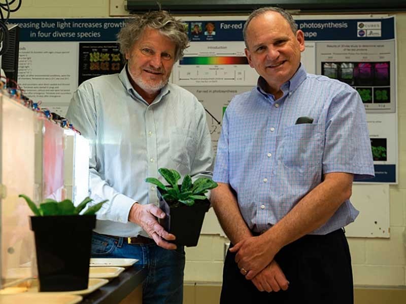 USU scientists Bruce Bugbee and Lance Seefeldt