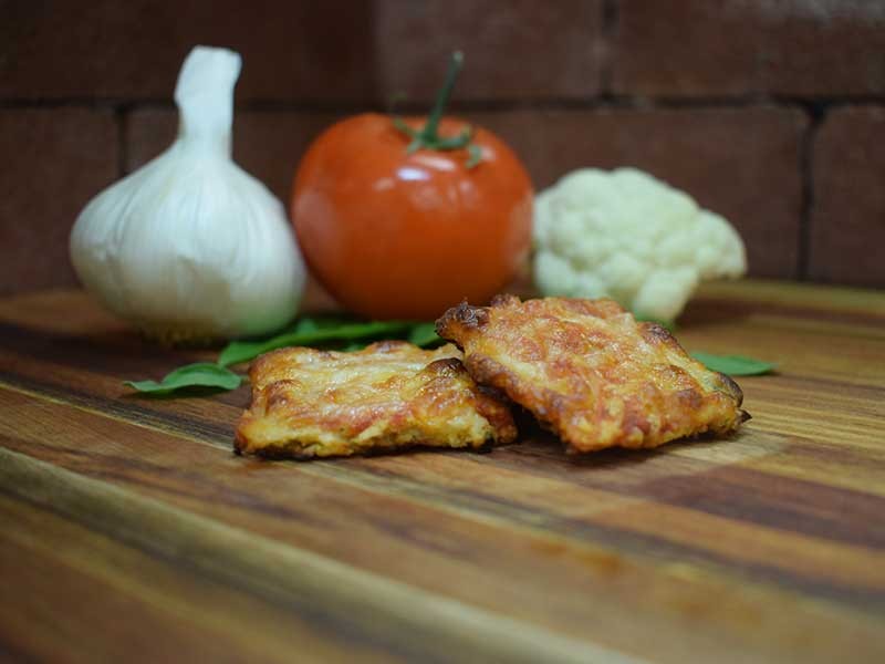 USU student-developed Cauli Crust Pizza Bites