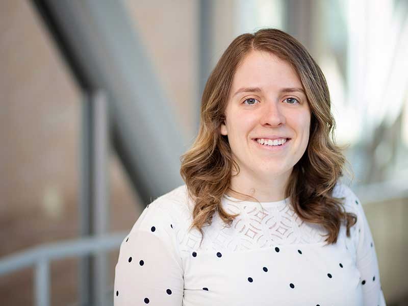 Engineering graduate student Darcie Christensen