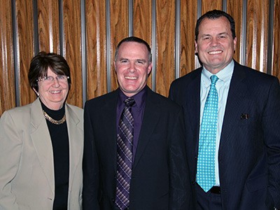 Extension Inaugural Professor Mike Page and Extension administrators