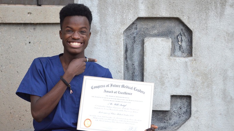 Will Sintyl attended the Congress of Future Medical Leaders.