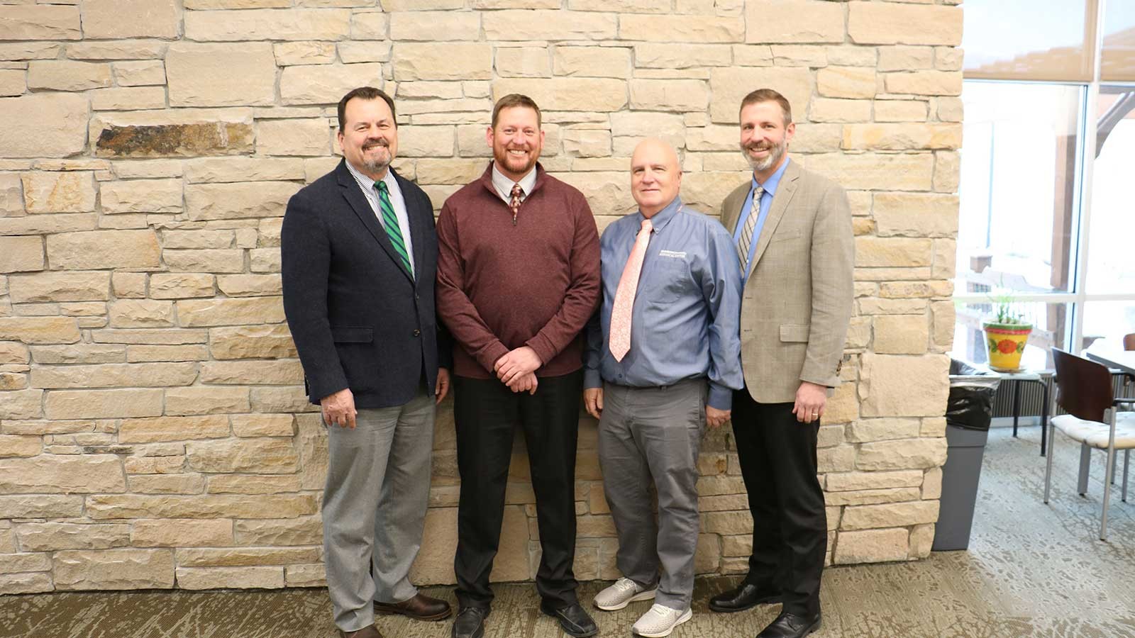 Ken White, JayDee Gunnell, Jerry Goodspeed and Justen Smith.