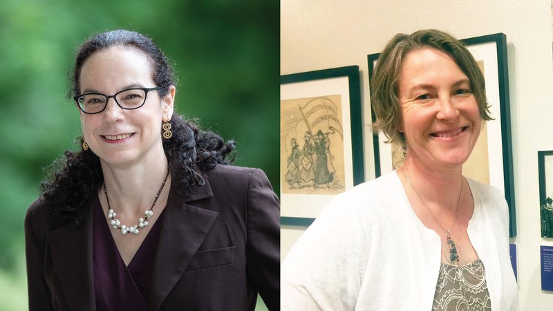Susan R. Grayzel (left) and Molly Boeka Cannon.