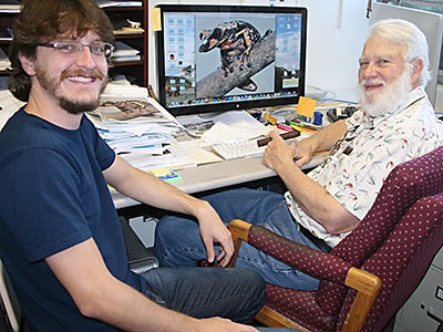biology professor Edmund 'Butch' Brodie, Jr. and Pedro Mailho-Fontana