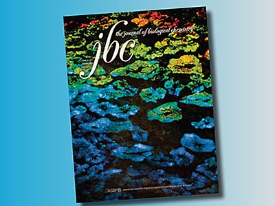the cover of the Journal of Biological Chemistry