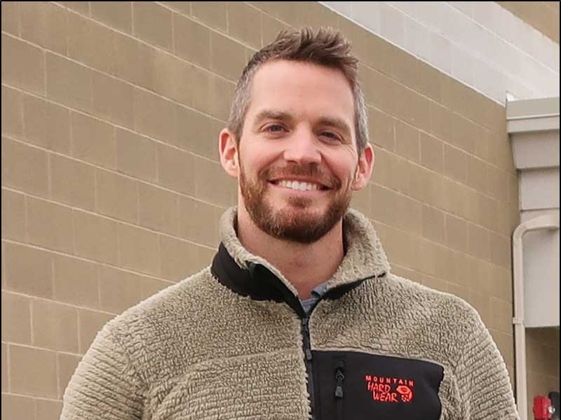 Brad Hendershot, a teacher at Excelsior Academy in Salt Lake City, Utah.