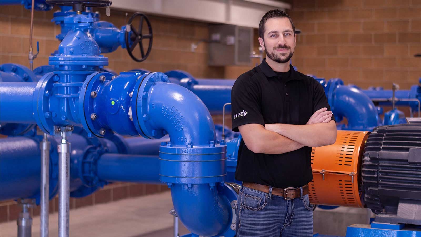 Civil engineering alumnus Colter Hollingshead.